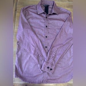 Chrome Industries Men’s Pink/red Button Down Shirt Large